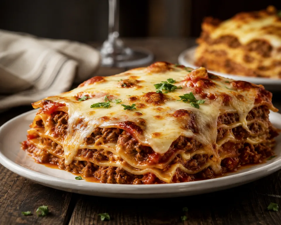 LASAÑA de Pizza Grecia